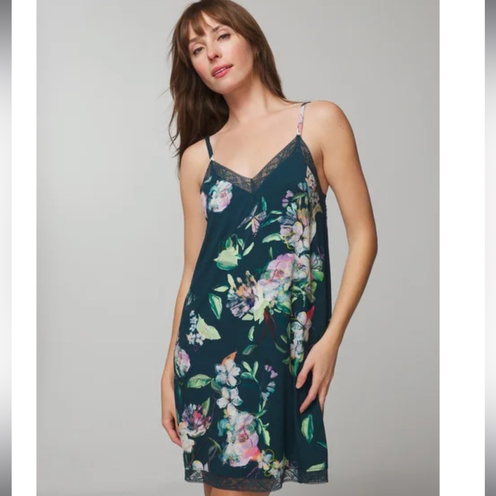 Soma Floral Lace Chemise Sleep Slip size XS